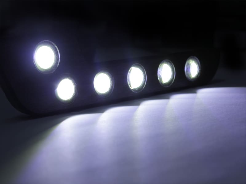 L Shape LED Waterproof Eagle Eyes Daytime Running Ligh – 6W /12V