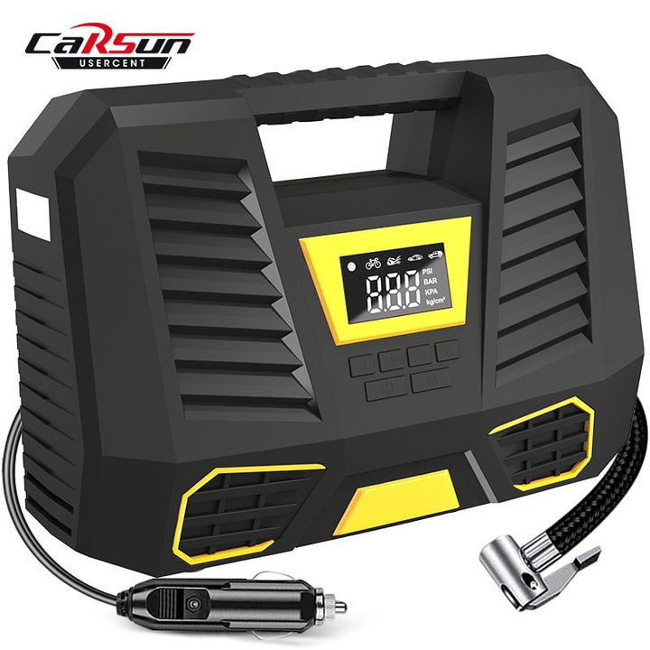 CARSUN Car Portable Air Compressor Tire Inflator C1808