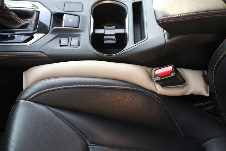Drop Stop Car Seat Gap Filler 2 pcs-light beige