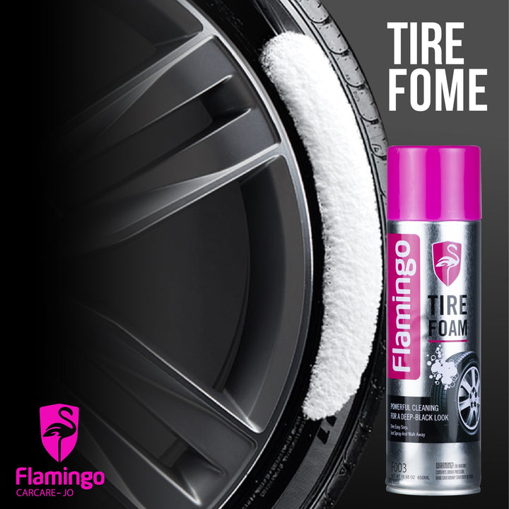FLAMINGO TIRE FOAM - 650 ML
