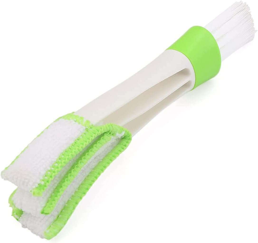 Multifunction Cleaning Brush 3 Arms Blinds Duster, for Window Blinds, Keyboard, Air Conditioner Vents, Fans