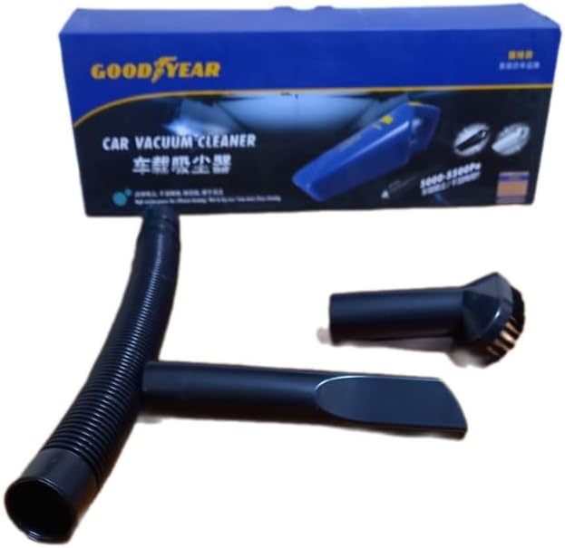 GOOD YEAR Portable Electric Vacuum Cleaner for Car, Home, Office Charged by Electricity Through USB Built-in Lithium Battery Qableh for Recharging Wireless New Design for Removing Dust by GOOD YEAR