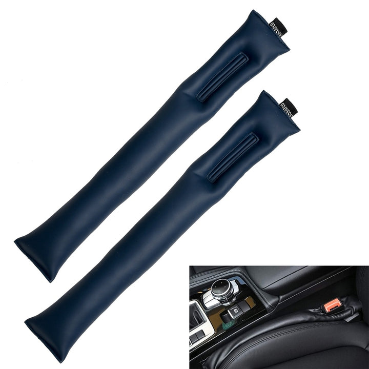 Drop Stop Car Seat Gap Filler 2 pcs-navy blue