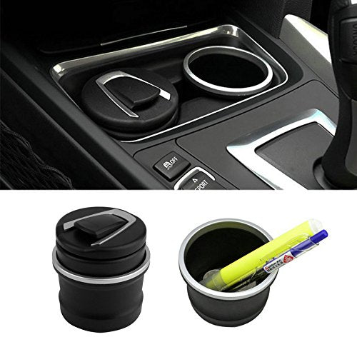 Car Ashtray And Storage Cup With LED For BMW & Other