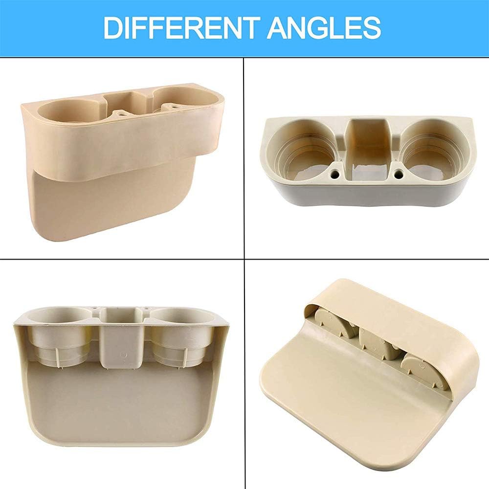 Car Valet Wedge Cup Holder - Black