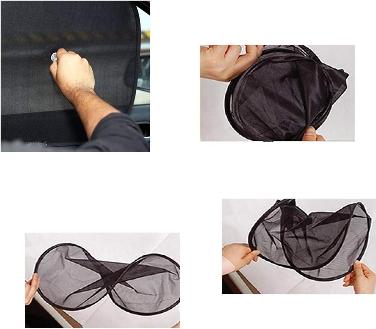 2 Pack Car side Window Sun Shade for Baby
