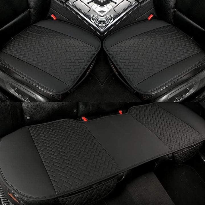 Assafco Leaher Car Seat Bottom Pads Protector Wall Shape
