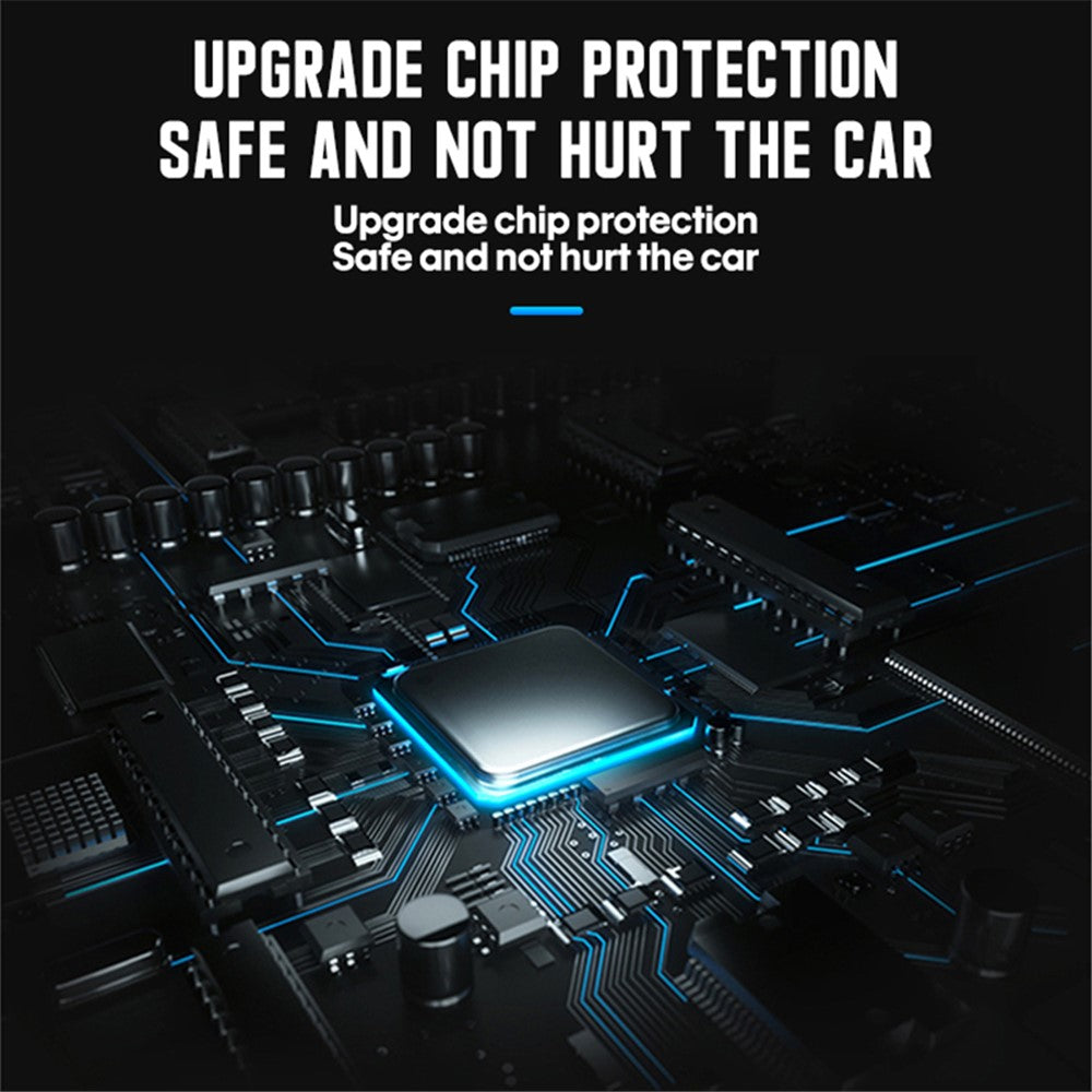 CARSUN C-1809 Digital Car Tire Inflator Cordless Air Pump 150PSI Electric Portable Air Compressor with LED Light