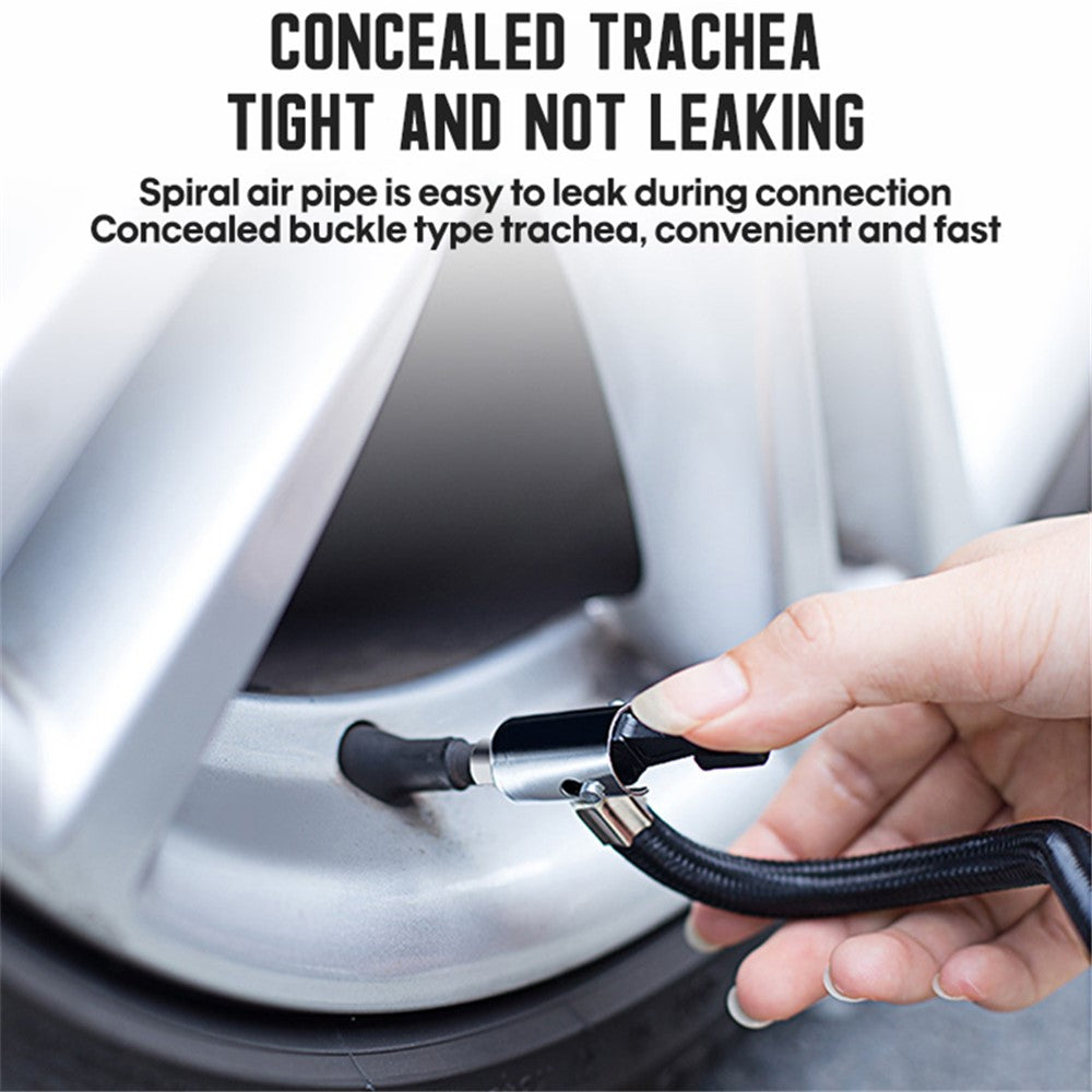 CARSUN C-1809 Digital Car Tire Inflator Cordless Air Pump 150PSI Electric Portable Air Compressor with LED Light