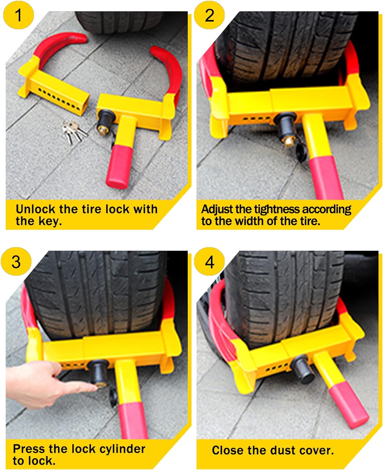 Wheel Clamp, Wheel Lock, Car Security