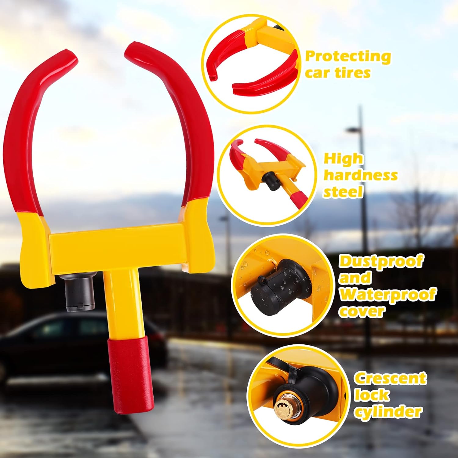 Wheel Clamp, Wheel Lock, Car Security