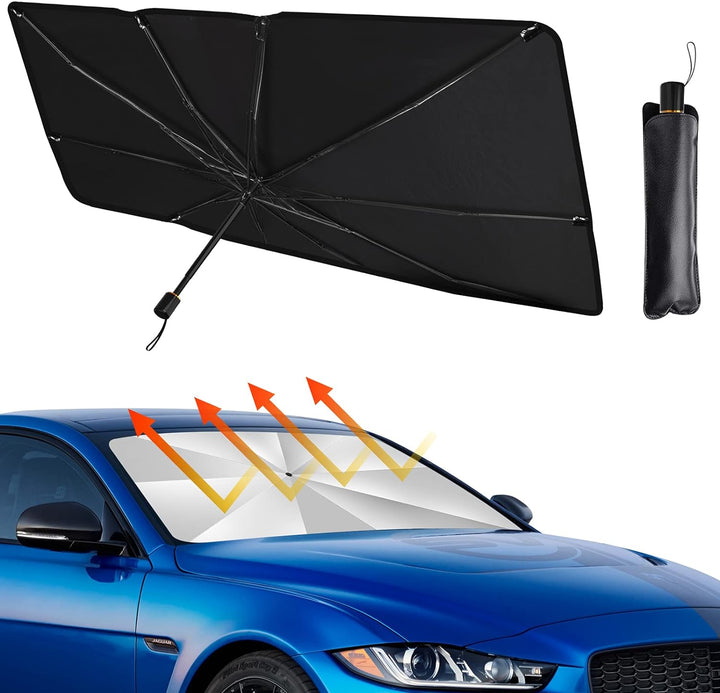 Foldable Car Windshield Sun Shade Umbrella
