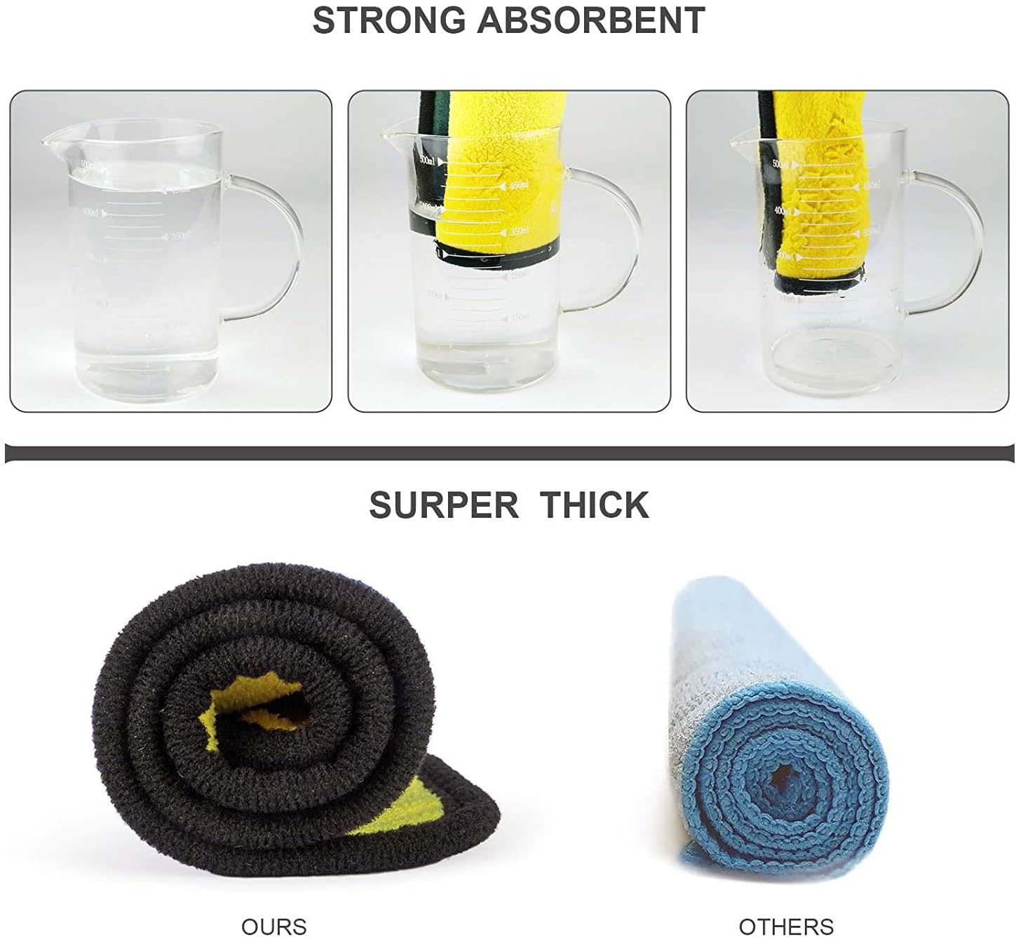 Double Face Microfiber Towel - 40*40