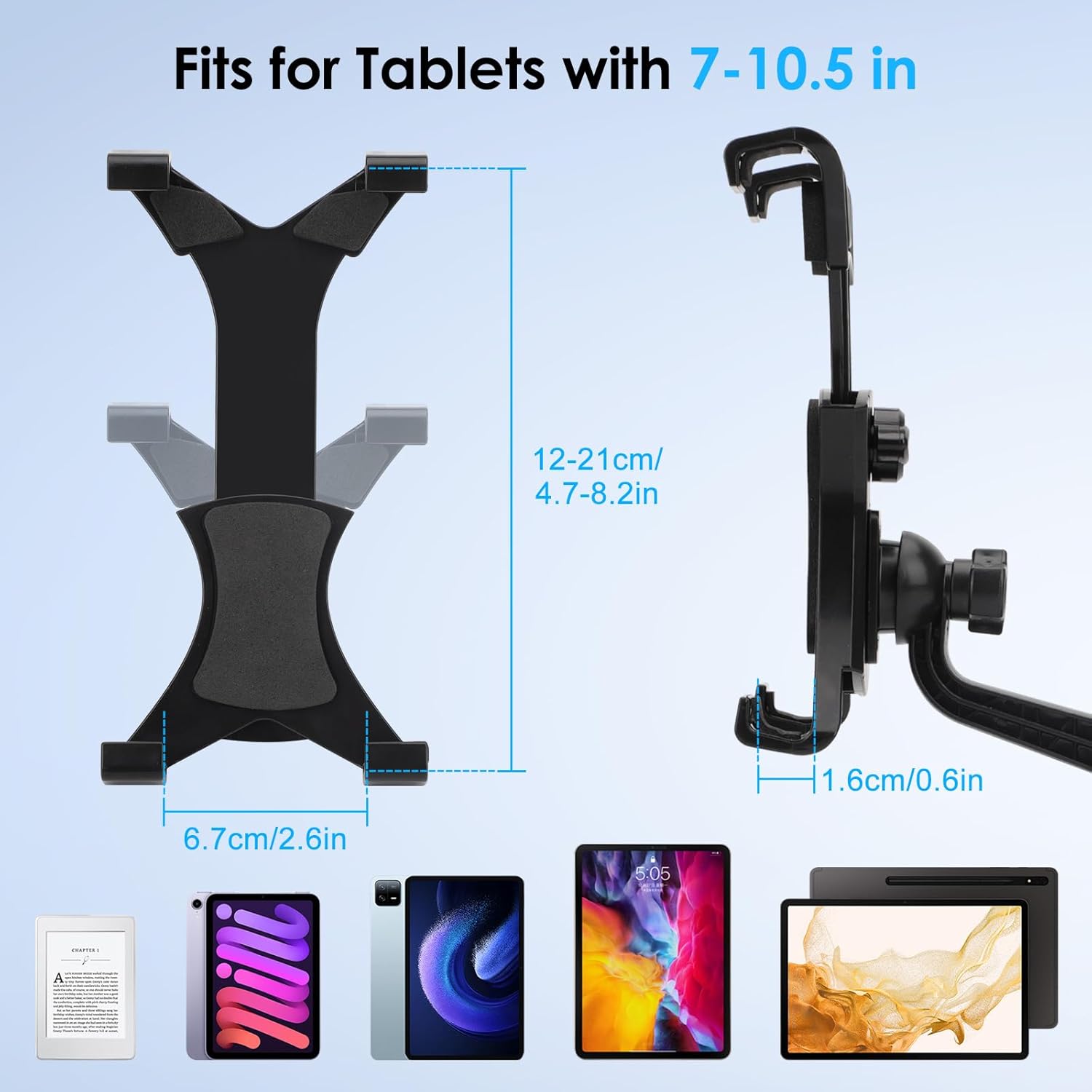 360ْ  Car Windshield Holder Suction Cup Mounts For GPS IPad Tablet