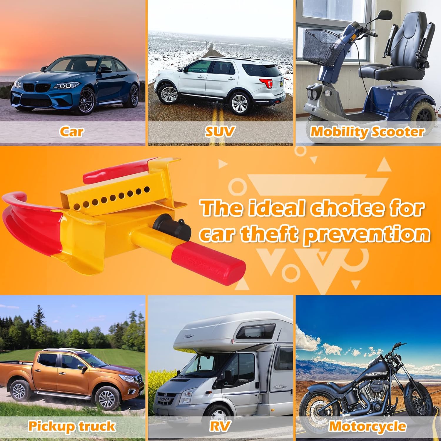 Wheel Clamp, Wheel Lock, Car Security