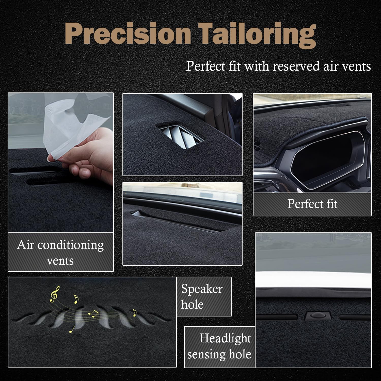 Assafco Car Dashboard Cover  , UV Protectant