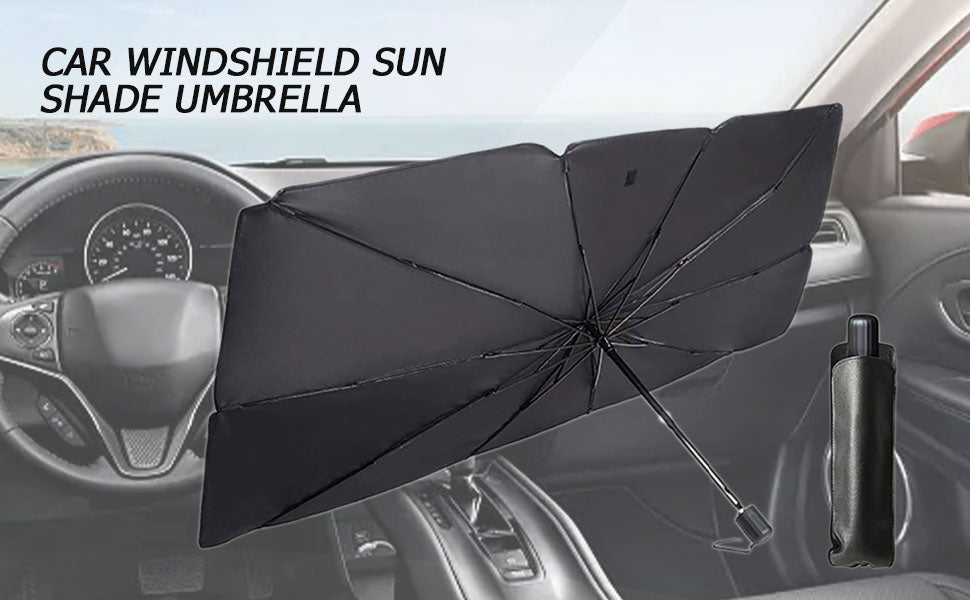 Foldable Car Windshield Sun Shade Umbrella