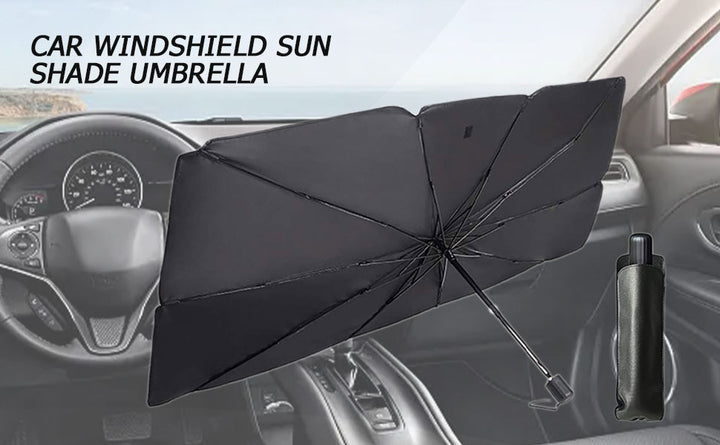 Foldable Car Windshield Sun Shade Umbrella
