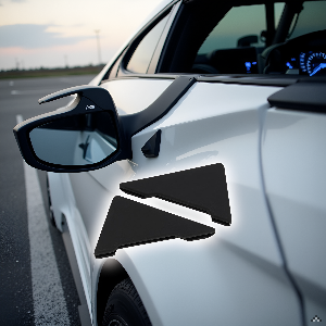 PVC Universal Car Door Corner Edge Guards Bumper Protector Cover Black