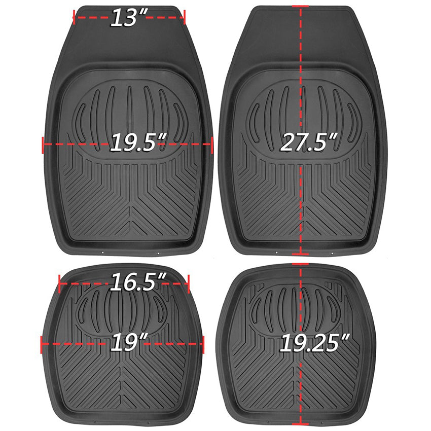 Rubber PVC Car Floor Mats Heavy Duty