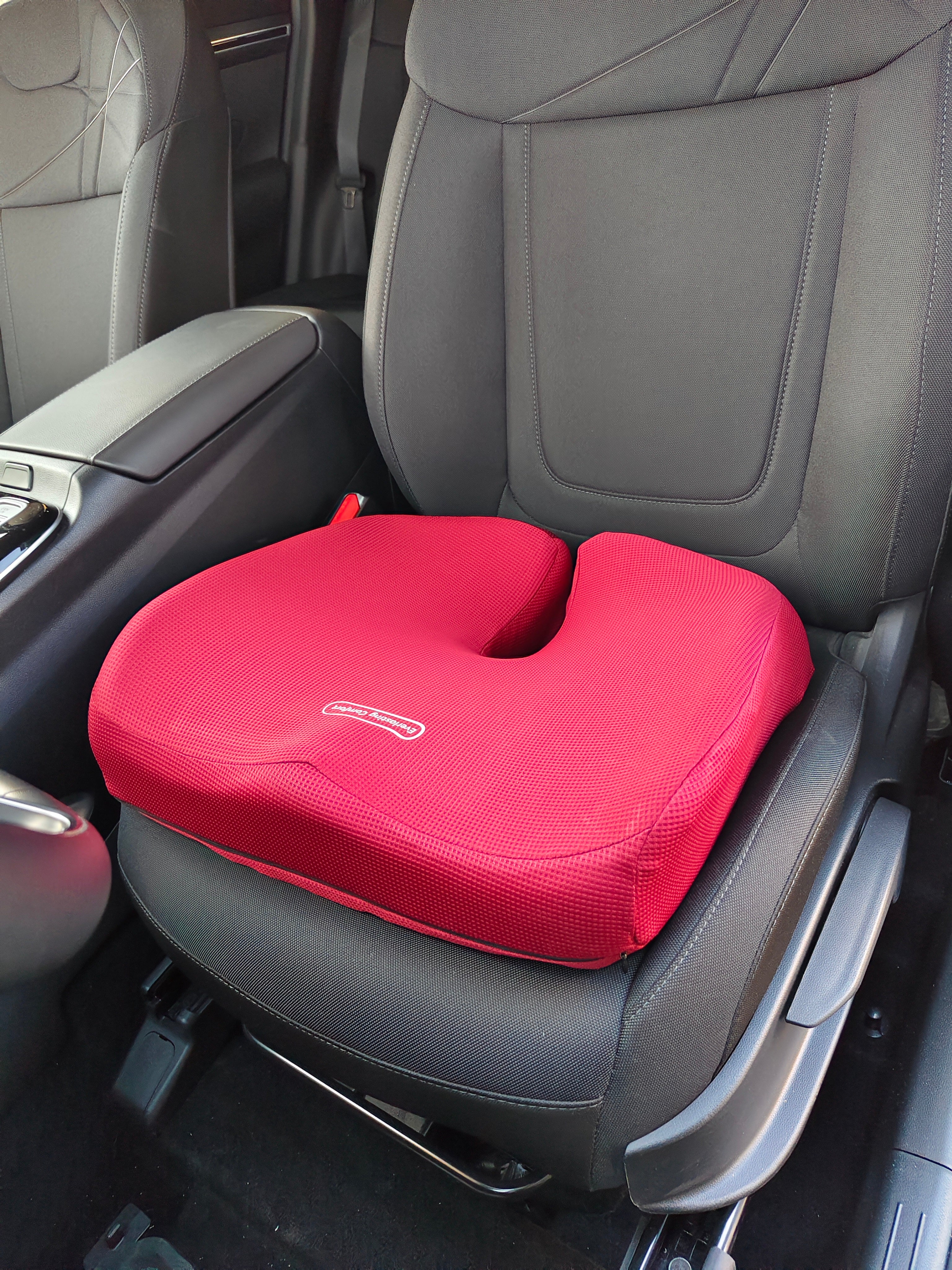 Assafco &nbsp;Extra Large Memory Foam Cushion for Pressure Relief Sciatica &amp; Pain Relief for Long Sitting for Office Chair, Car Seat, Airplan