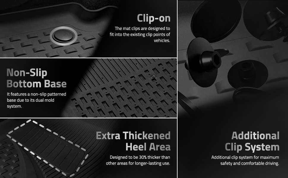 دواسات  أرضية سيارة رينو داستر 2026 التركية من نوع شالر TPE