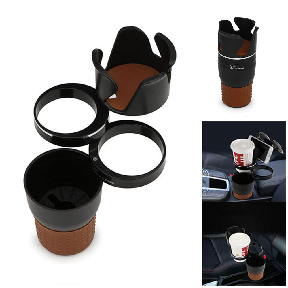 Multi-functional 5 In 1 Car Cup Holder