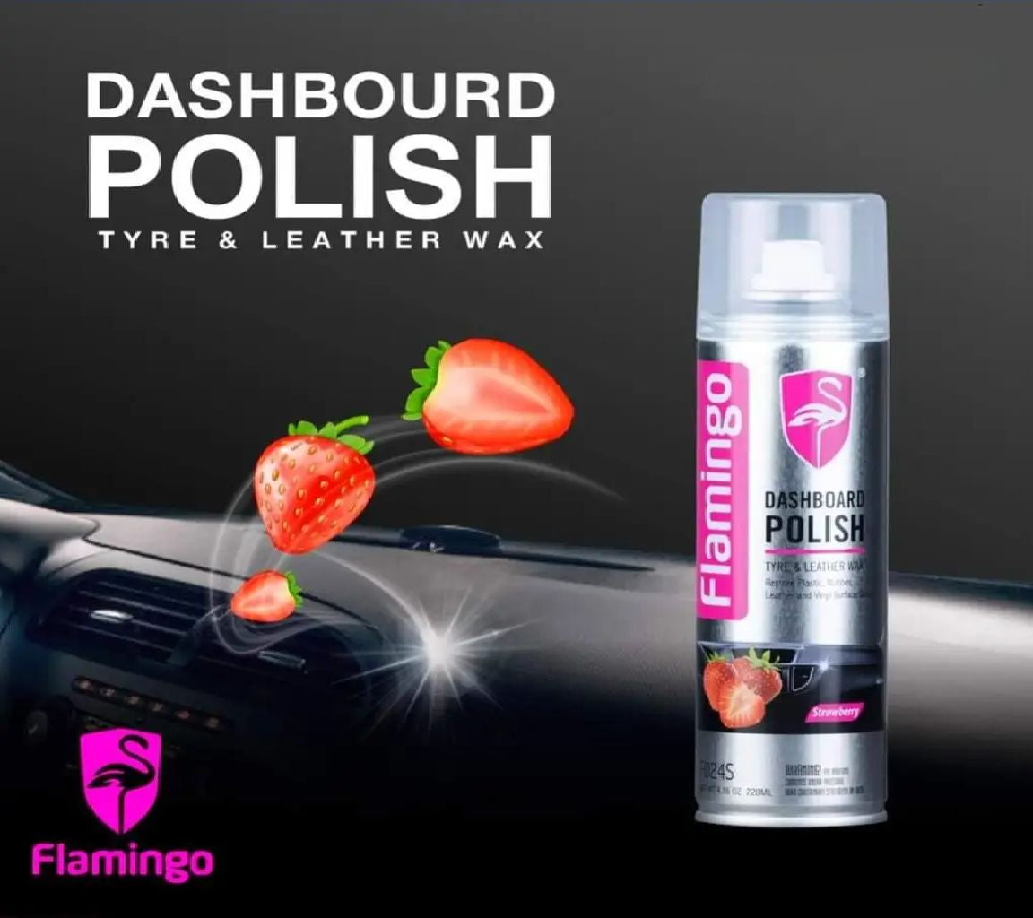FLAMINGO DASHBOARD POLISH - 450 ML