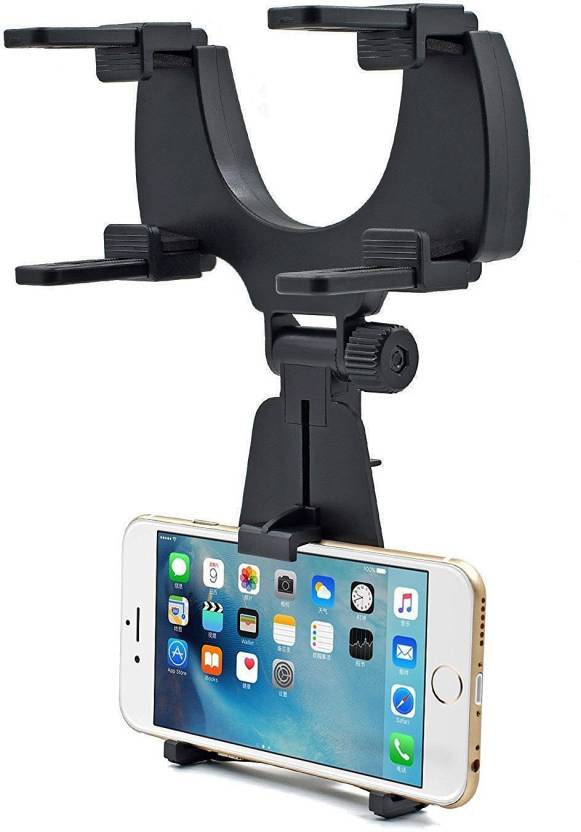 Car Rear View Mirror Mount Phone Holder