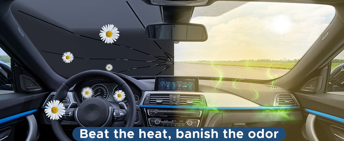 Foldable Car Windshield Sun Shade Umbrella