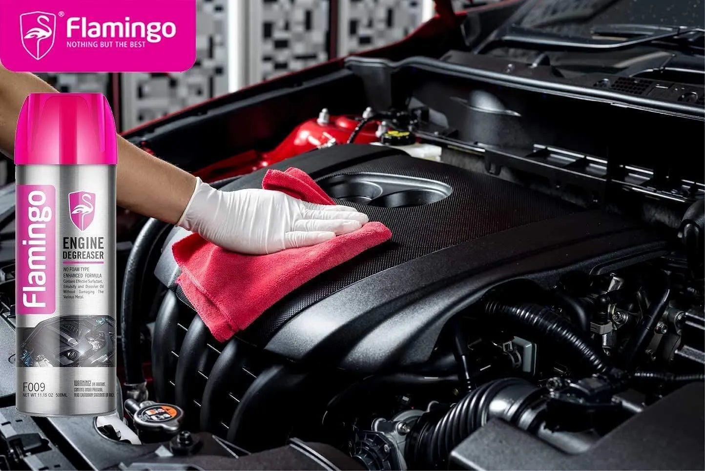 FLAMINGO ENGINE DEGREASER - 650 ML