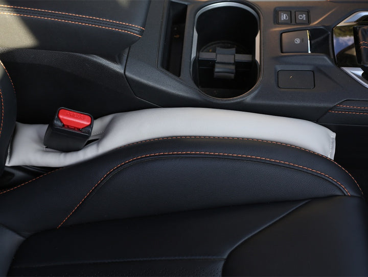 Drop Stop Car Seat Gap Filler 2 pcs-Off white