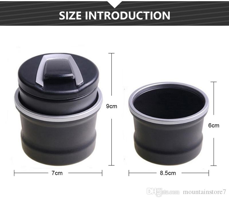 Car Ashtray And Storage Cup With LED For BMW & Other