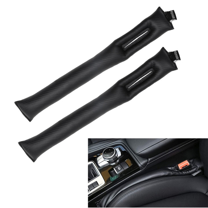 Drop Stop Car Seat Gap Filler 2 pcs- carbon
